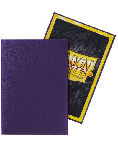 Štitnici za kartice Dragon Shield Sleeves - Small Matte Purple (60 komada) - 3