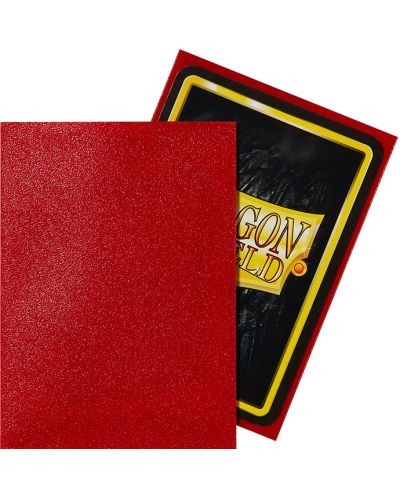 Štitnici za kartice Dragon Shield Sleeves - Matte Ruby (100 komada) - 3