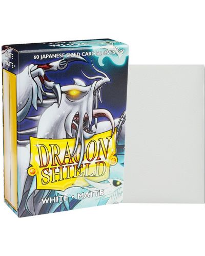 Štitnici za kartice Dragon Shield Sleeves - Small Matte White (60 komada) - 2