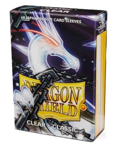 Štitnici za kartice Dragon Shield Sleeves - Small Clear (60 komada) - 1