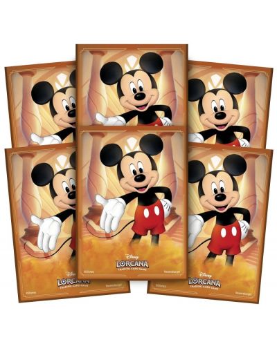 Štitnici za kartice Disney Lorcana TCG: The First Chapter Card Sleeves - Mickey Mouse (65 komada) - 3