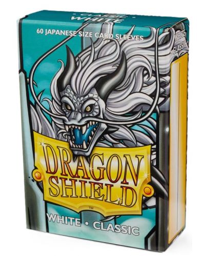 Štitnici za kartice Dragon Shield Sleeves - Small White (60 komada) - 1