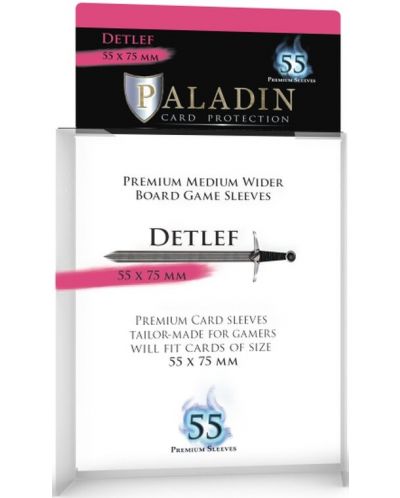 Štitnici za kartice Paladin - Detlef 55 x 75 (55 kom.) - 1