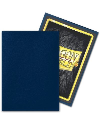 Štitnici za kartice Dragon Shield Sleeves - Matte Midnight Blue (100 komada) - 3