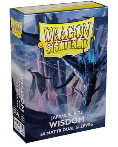 Štitnici za kartice Dragon Shield Dual Wisdom Sleeves - Small Matte (60 komada) - 1