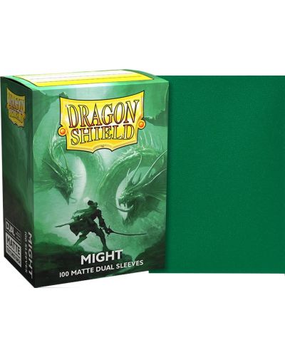 Štitnici za kartice Dragon Shield Dual Sleeves - Matte Might (100 komada) - 2