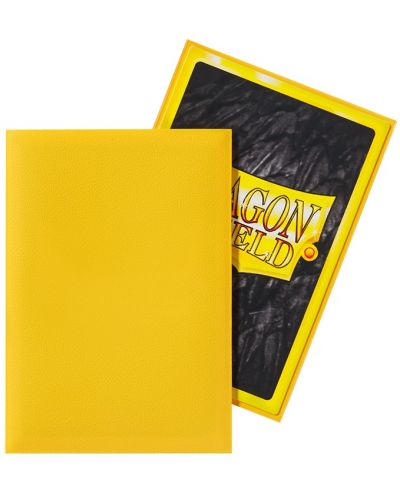 Štitnici za kartice Dragon Shield Sleeves - Small Matte Yellow (60 komada) - 3
