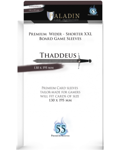 Štitnici za kartice Paladin - Thaddeus 130 x 195 (55 kom.) - 1