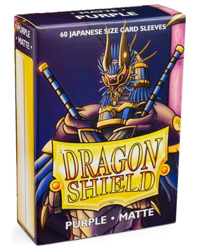 Štitnici za kartice Dragon Shield Sleeves - Small Matte Purple (60 komada) - 1