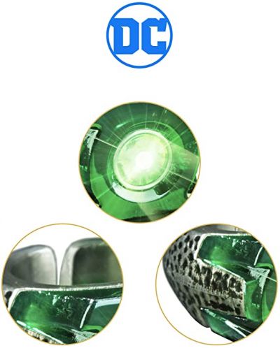 Prsten The Noble Collection DC Comics: Green Lantern - Light-Up Ring - 3