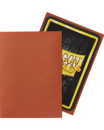 Štitnici za kartice Dragon Shield Sleeves - Matte Copper (100 komada) - 3