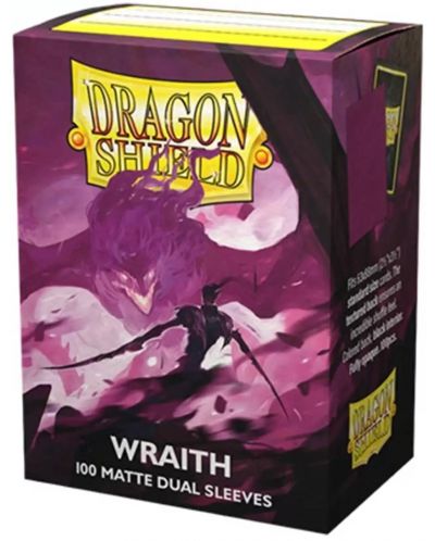 Štitnici za kartice Dragon Shield Dual Wraith Sleeves - Matte (100 komada) - 1