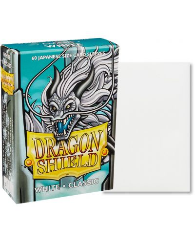 Štitnici za kartice Dragon Shield Sleeves - Small White (60 komada) - 2
