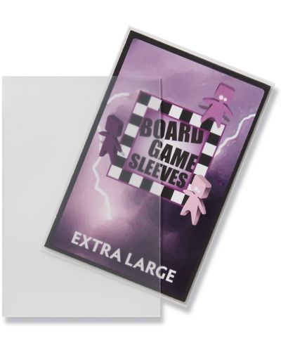 Protektori za igraće karte Arcane Tinmen - Extra Large 65 x 100 (50 komada) - 2