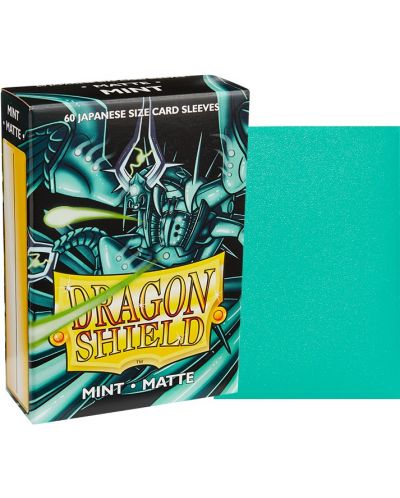 Štitnici za kartice Dragon Shield Sleeves - Small Matte Mint (60 komada) - 2