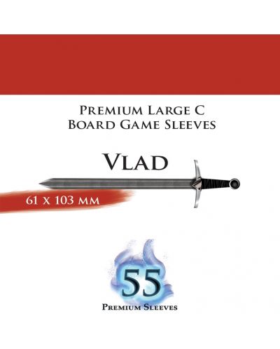 Protektori za igraće karte Paladin - Vlad 61x103 (Adrenaline, Tash-Kalar) - 3