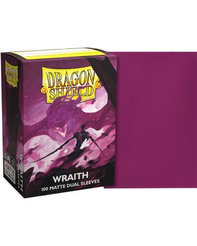 Štitnici za kartice Dragon Shield Dual Wraith Sleeves - Matte (100 komada) - 2