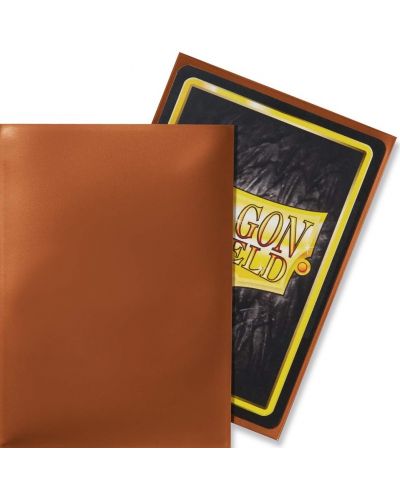 Štitnici za kartice Dragon Shield Classic Sleeves - Copper (100 komada) - 3