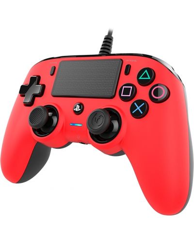 Kontroler Nacon za PS4  - Wired Compact, crveni - 2