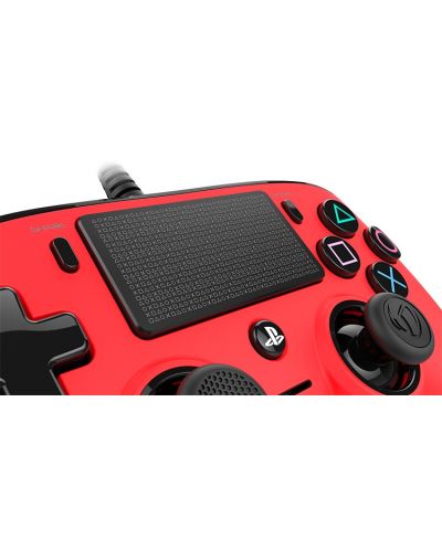 Kontroler Nacon za PS4  - Wired Compact, crveni - 6