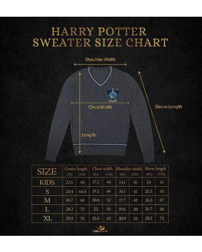 Pulover CineReplicas Movies: Harry Potter - Ravenclaw - 4