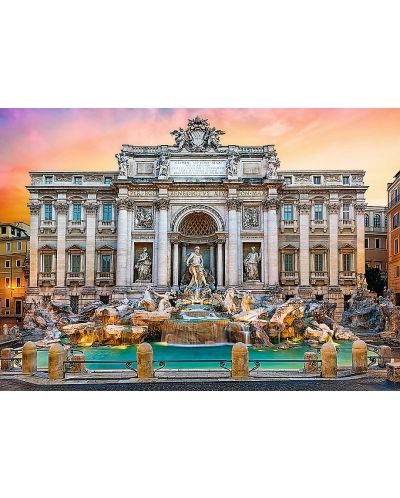 Puzzle Trefl od 500 dijelova - Fontana di Trevi, Rim - 2