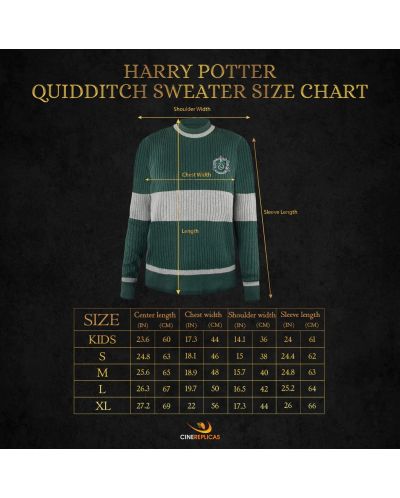 Pulover CineReplicas Movies: Harry Potter - Slytherin Quidditch - 5
