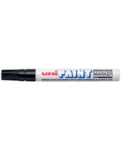 Permanentni marker Uniball na bazi ulja – Crni - 1