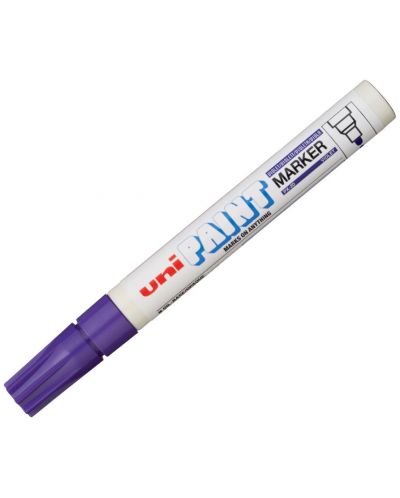 Permanentni marker Uniball na bazi ulja – ljubičasti - 1