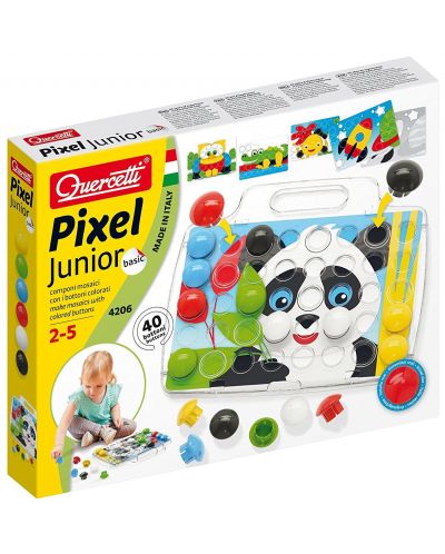 Mozaik, 40 dijelova Quercetti - Pixel Junior - 1