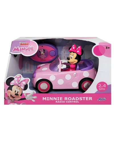 Auto na daljinski Jada Toys Disney - Minnie Mouse, s figuricom - 1