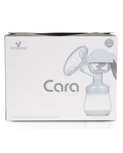Ručna pumpa za majčino mlijeko Cangaroo - Cara, siva - 3