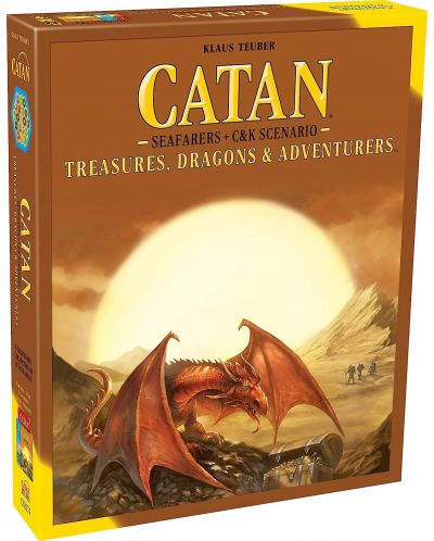 Proširenje za društvenu igru Catan: Treasure, Dragons & Adventurers - 1