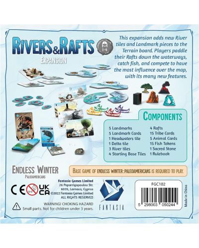 Proširenje za društvenu igru Endless Winter: Rivers & Rafts - 2