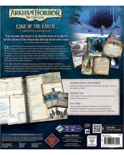 Proširenje za društvenu igru Arkham Horror LCG: Edge of the Earth - Campaign Expansion - 2