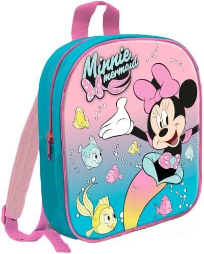 Ruksak za vrtić Kids Licensing - Minnie Mermaid, 1 pretinac - 1