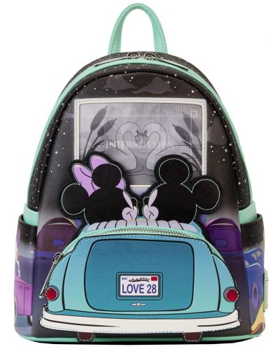 Ruksak Loungefly Disney: Mickey Mouse - Date Night Drive-In - 1
