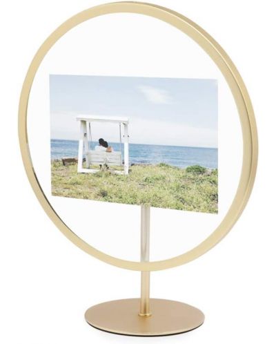 Okvir za fotografije Umbra - Infinity, 10 x 15 cm, mjed - 2