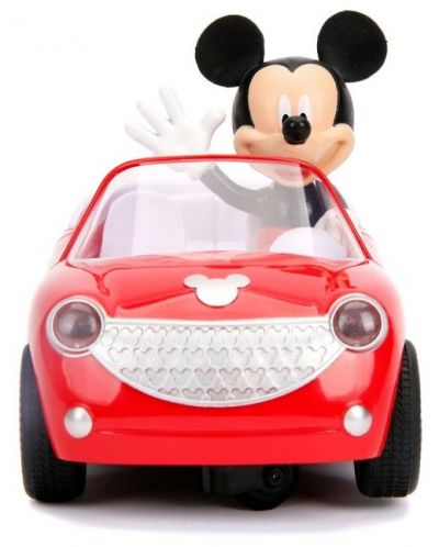 Auto na daljinski Jada Toys Disney - Mickey Mouse, s figuricom - 3