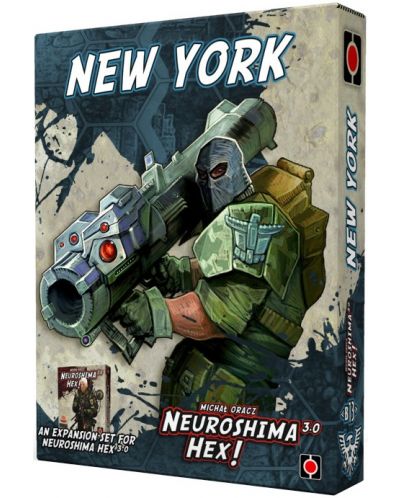 Proširenje za društvenu igru Neuroshima Hex 3.0 - New York - 1