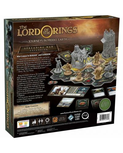 Proširenje za društvenu igru  The Lord of the Rings: Journeys in Middle-Earth - Spreading War - 2