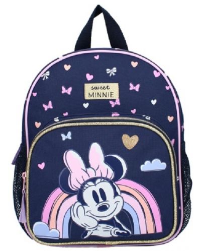 Ruksak za vrtić Vadobag Minnie Mouse - Sweety, s bočnim džepovima - 1