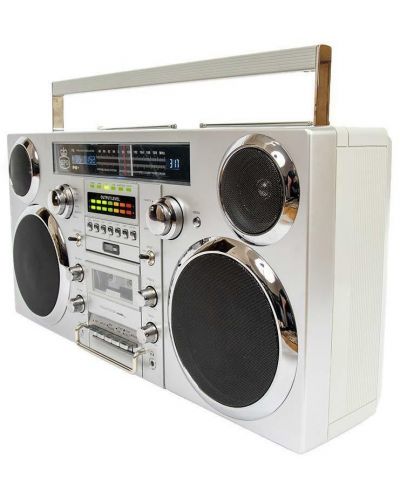 Radio kasetofon GPO - Brooklyn, srebrni - 3