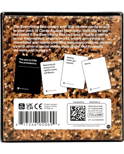 Proširenje za društvenu igru Cards Against Humanity - Everything Box - 2
