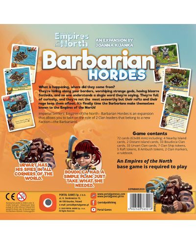 Proširenje za društvenu igaru Imperial Settlers: Empires of the North - Barbarian Hordes - 2