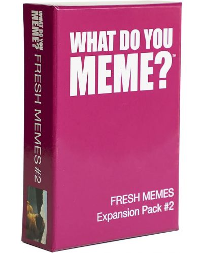 Proširenje za  društvenu igaru What Do You Meme? Fresh Memes Expansion Pack 2 - 1