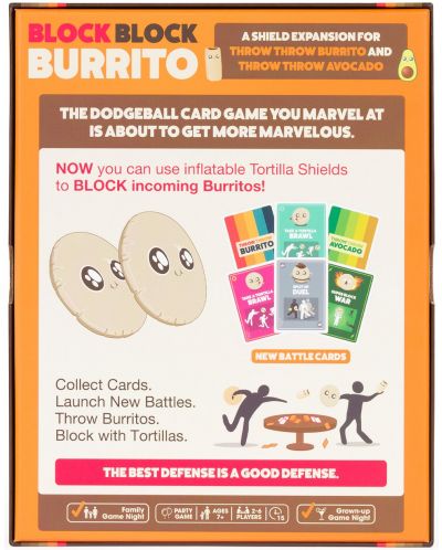 Proširenje za društvenu igru Throw Throw Burrito: Block Block Burrito - 2