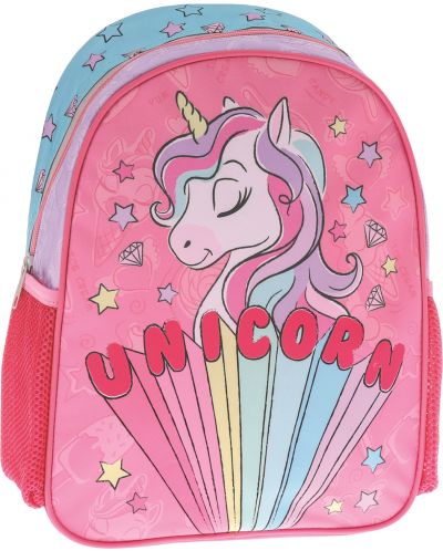 Ruksak za vrtić Sazio Limo - Rainbow Unicorn, s 1 pretincem - 1