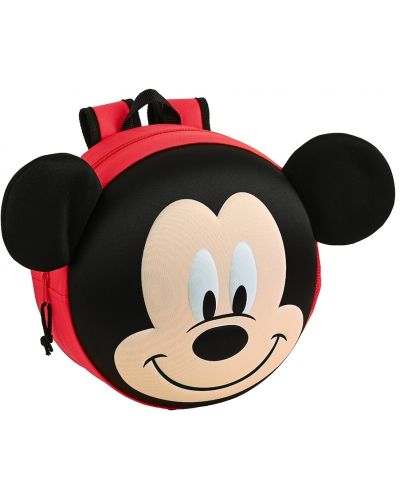 Ruksak za vrtić Safta - Mickey Mouse, s 3D efektom - 1