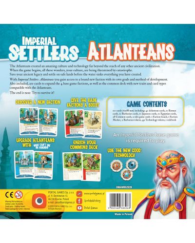 Proširenje za igru s kartama Imperial Settlers - Atlanteans - 2